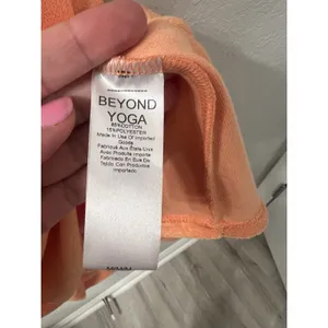 Beyond Yoga OUT OF TOWN Dress Terry Sleeveless Mini WOMEN M ORANGE DREAM‎ thumbnail 3