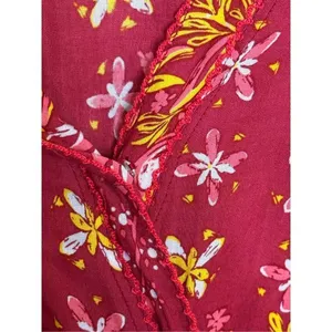 Poupette St. Barth Pink Floral Maxi Dress S thumbnail 9