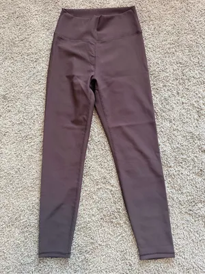 Wilo The Label Brown Hoodie & Ribbed Leggings Medium Relaxed Fit Lounge Set NWT thumbnail 9