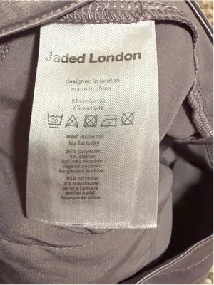 Jaded London Ballet Satin Mini Micro Short in Gray- Size US 2 thumbnail 13