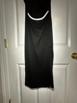 Black jersey dress Size M thumbnail 3