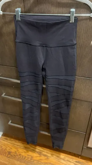 Lululemon Wunder Under Pant high-rise tech mesh leggings women'‎ 4 black thumbnail 1