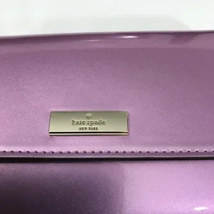 Kate Spade Kenzie Boxed Medium Flap Wristlet in Quartz Pink NIB thumbnail 7