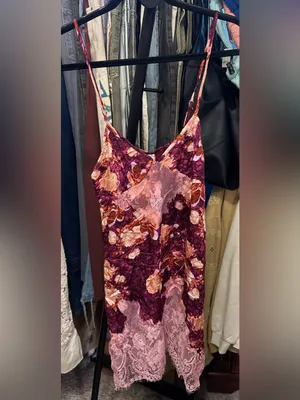 NWT Free People Sunfade Slip Dress - Jewel Combo - XS thumbnail 10