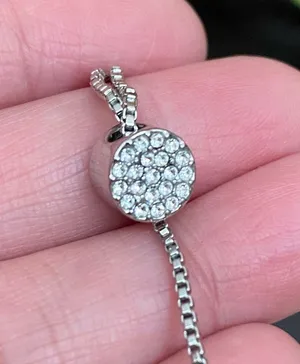 Shine Bright Swarovski Element SilverPlated Celestial Star Moon Slider Bracelet thumbnail 13