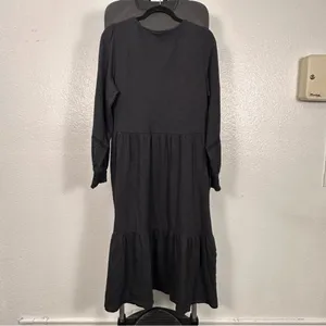 Canyon Retreat | Classic Black‎ Long Sleeve Dress thumbnail 3