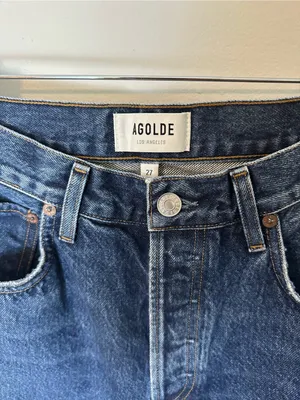 NWOT Agolde Fran high waist jean 27 thumbnail 3