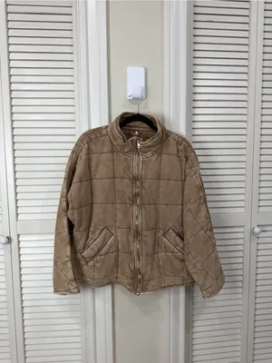 Free people Dolman Quilted Knit Jacket thumbnail 5