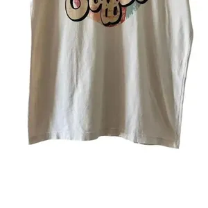 NWOT Canvas Graphic Tee Bohemian Festival Lagenlook Long SZ L thumbnail 5