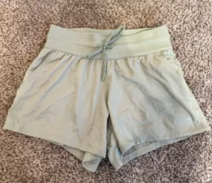 The North Face green shorts thumbnail 1