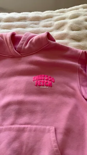 ThatsSoFetch pink hoodie  thumbnail 4