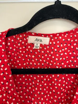 Ava Wrap Dress Midi thumbnail 5