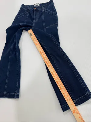 Madewell Mid-Rise Kick Out Jeans Dark Wash Size 29 thumbnail 8
