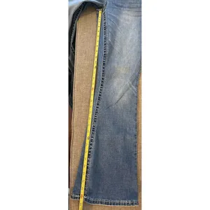 Seven 7 Bootcut Jeans Womens Size 10 Light Blue Denim Sequin Pockets Low Rise thumbnail 6