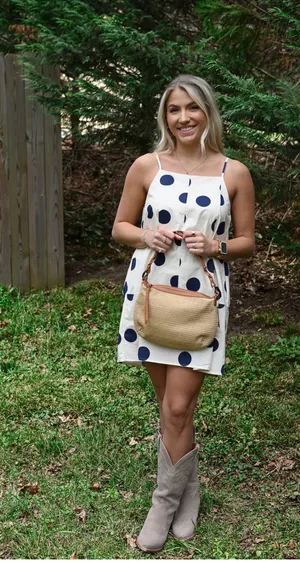 Peach Love Boutique Gameday Mini Dress thumbnail 3