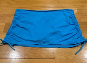 Apt .9 blue swim skirt size 8 . thumbnail 1