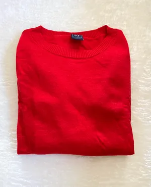 Gap Red Sweater Size S❤️ thumbnail 2