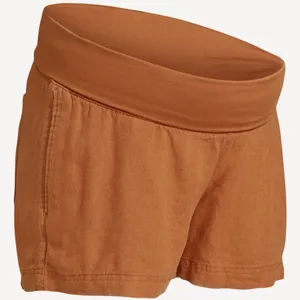 Maternity Linen-Blend Pull-On Shorts‎ 

凸
 🆕 thumbnail 1