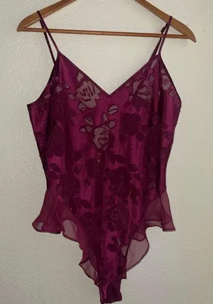 Victoria's Secret Vintage gold label teddy thumbnail 1
