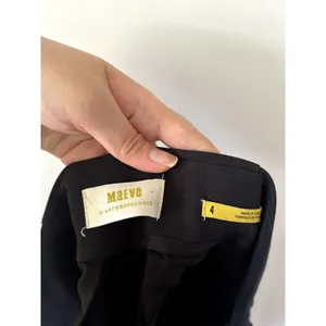 Anthropologie Maeve Tailored City Dress Black Shorts Size 4 thumbnail 4