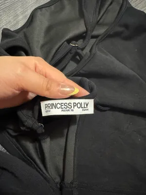 Princess Polly Tank Top Black thumbnail 3