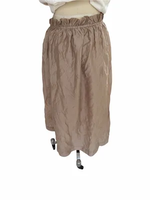 J Crew Crinkle Maxi skirt size small thumbnail 5
