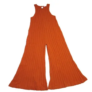 NWT Free People FP Beach Easy Living Sweater One-Piece in Terracotta Jumpsuit S thumbnail 6