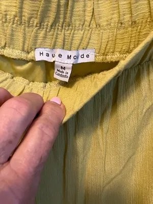 Haute Monde Light Green Tiered Maxi Skirt thumbnail 3