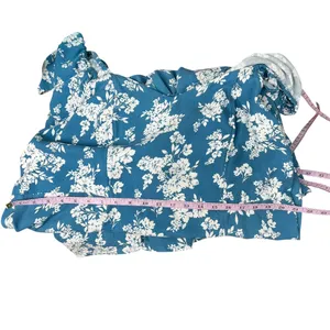 Old Navy Floral Maxi Dress Womens 3X Cottagecore Milkmaid Vacation Travel Fairy thumbnail 14