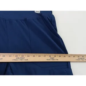 Dickies Women’s Scrub Pants Blue Straight Leg Medical Uniform Nurse Size M thumbnail 7