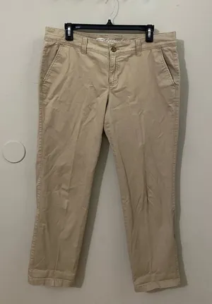 Old Navy Women's Khaki Chino Pants thumbnail 1