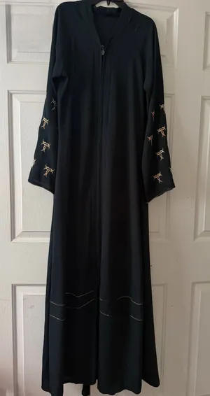 Dark Green Modest Dress Abaya Multiple thumbnail 1