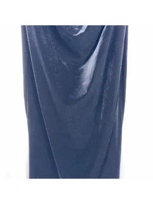 Premier Amour Black Velvet Cowl Neck Dress Size 6 NWT thumbnail 4