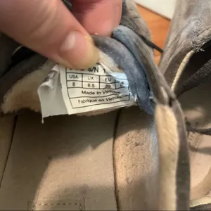 UGG Tomi Pewter Gray Suede Sneaker thumbnail 9