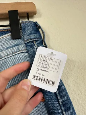 NWT Levi’s X Free People Spliced 501 Jeans thumbnail 5