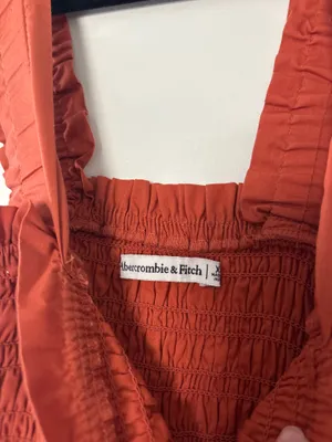 Abercrombie Orange Sundress thumbnail 2