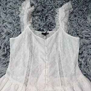Dollskill Delia’s White eyelet babydoll dress thumbnail 2