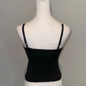 White Fox Black Tank Top thumbnail 2