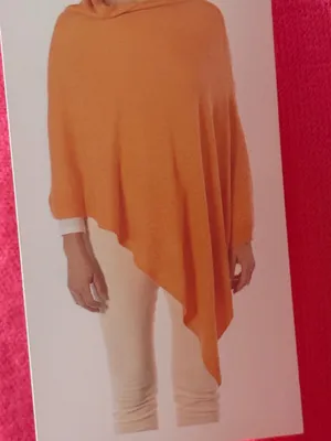 Coco + Carmen Hot Pink Poncho Shrug thumbnail 4