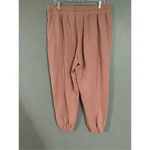 H&M Pink High Waisted Pull On Joggers Size XL thumbnail 5