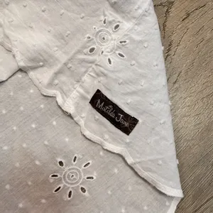 Matilda Jane Top Large Womens‎ Swiss Dot Eyelet Lace Snow Globe Popover Tunic thumbnail 6