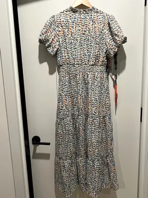 Amazon Fashion Dress Summer Maxi V-Neck Casual thumbnail 4
