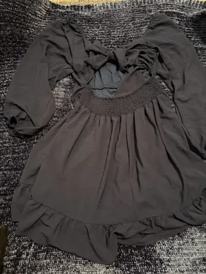 Amazon Blue Dress thumbnail 2