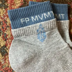 NWT FP movement logo ankle socks thumbnail 3