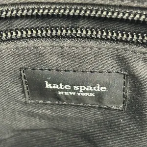 Kate Spade New York Black Nylon Tote Shoulder Bag Zip Top Rectangular thumbnail 8