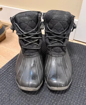 Sperry Black Duck Boots thumbnail 1