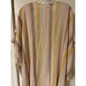Aerie Women's Lightweight Neutral Colored with Fringe OS‎ Shrug 100% Cotton thumbnail 10