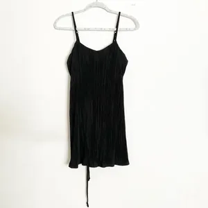 Alo Yoga Micro Plisse Game On Tennis Dress S thumbnail 3