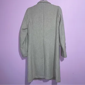 Lulus Brisk Elegance Light Beige Double-Breasted Coat Women Size XS Wool Blend thumbnail 7