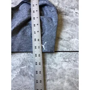 Puma Womens Seamless Sports Bra Heather Grey Adjustable Straps Size Large thumbnail 6